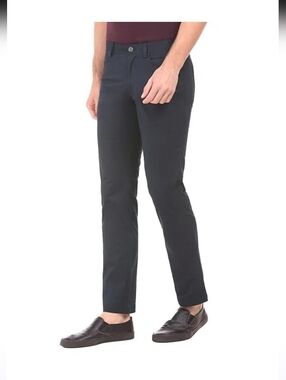 Men's Slim Stretch Pants - Black